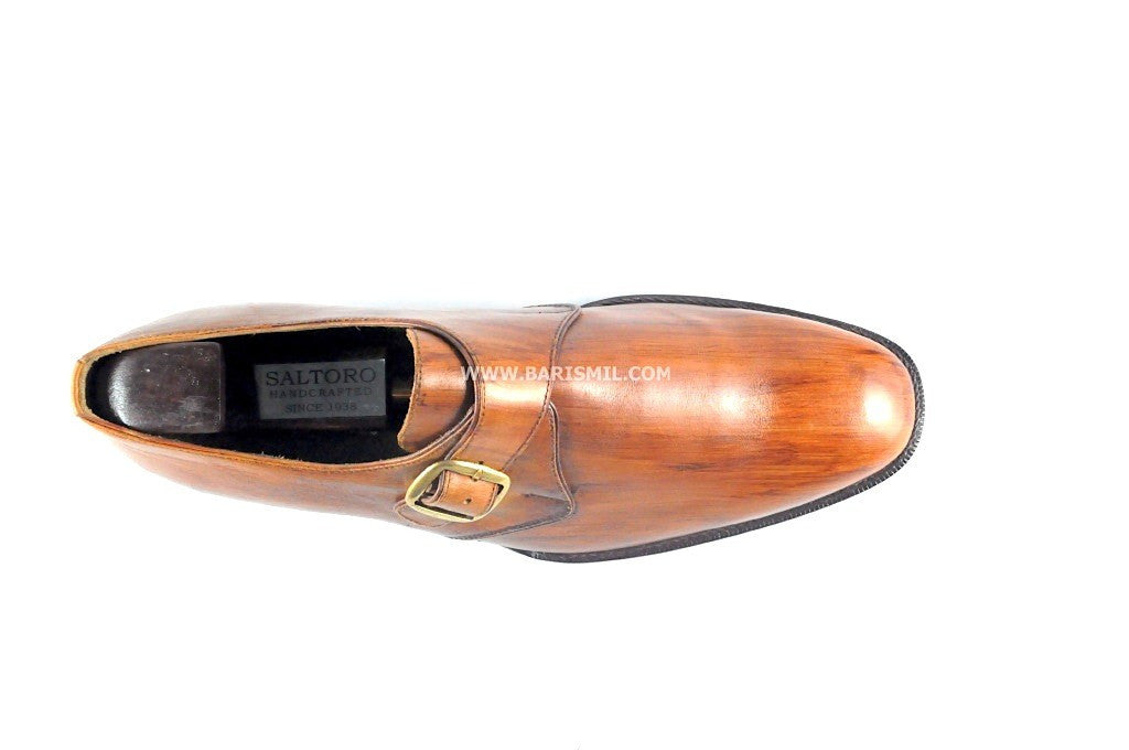 Edinburg - Tan Monk Shoes-0