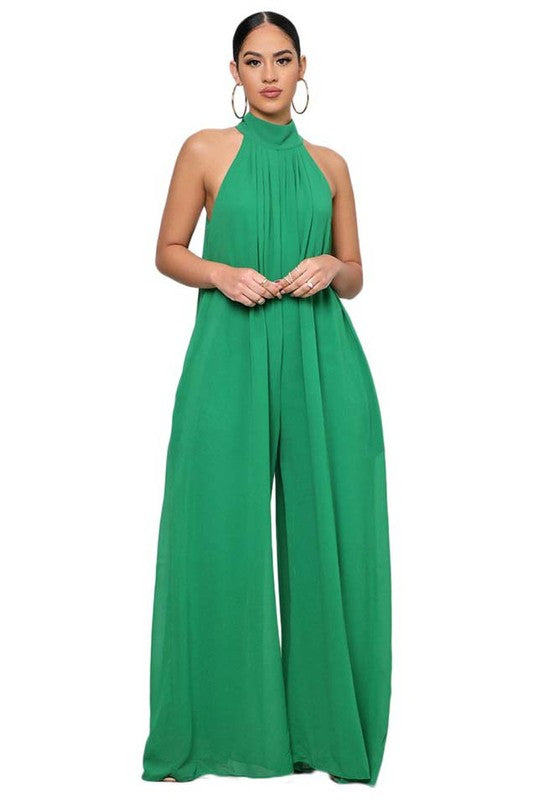 Sexy Sleeveless Summer Jumpsuit - Scarvesnthangs