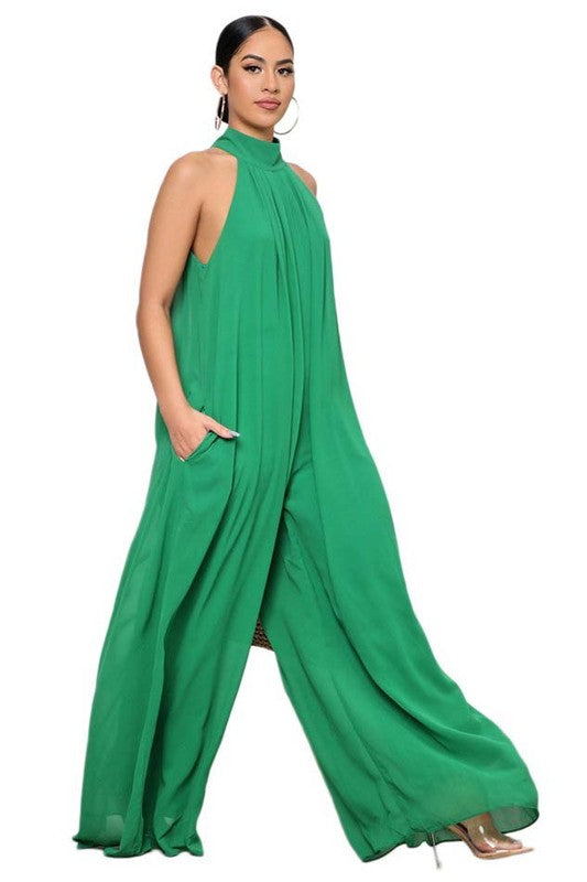 Sexy Sleeveless Summer Jumpsuit - Scarvesnthangs
