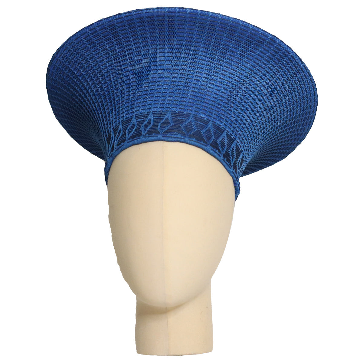 Zulu Wide Basket Hat - Blue-4
