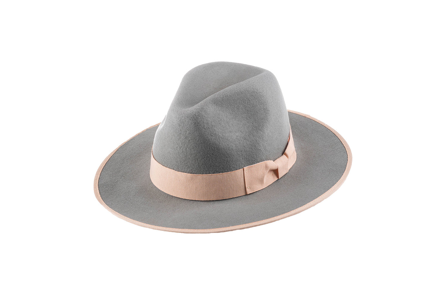 Knox| Pinched Crown Wool Felt Fedora-2