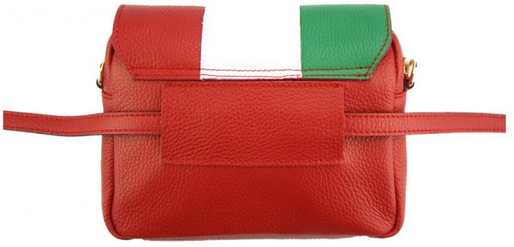 Maria Waist/Shoulder bag in calfskin leather - Scarvesnthangs