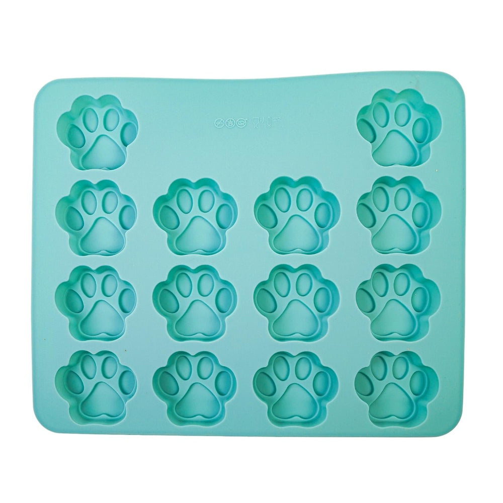 Paw Print 3 in 1 Silicone Baking Treat Tray-1