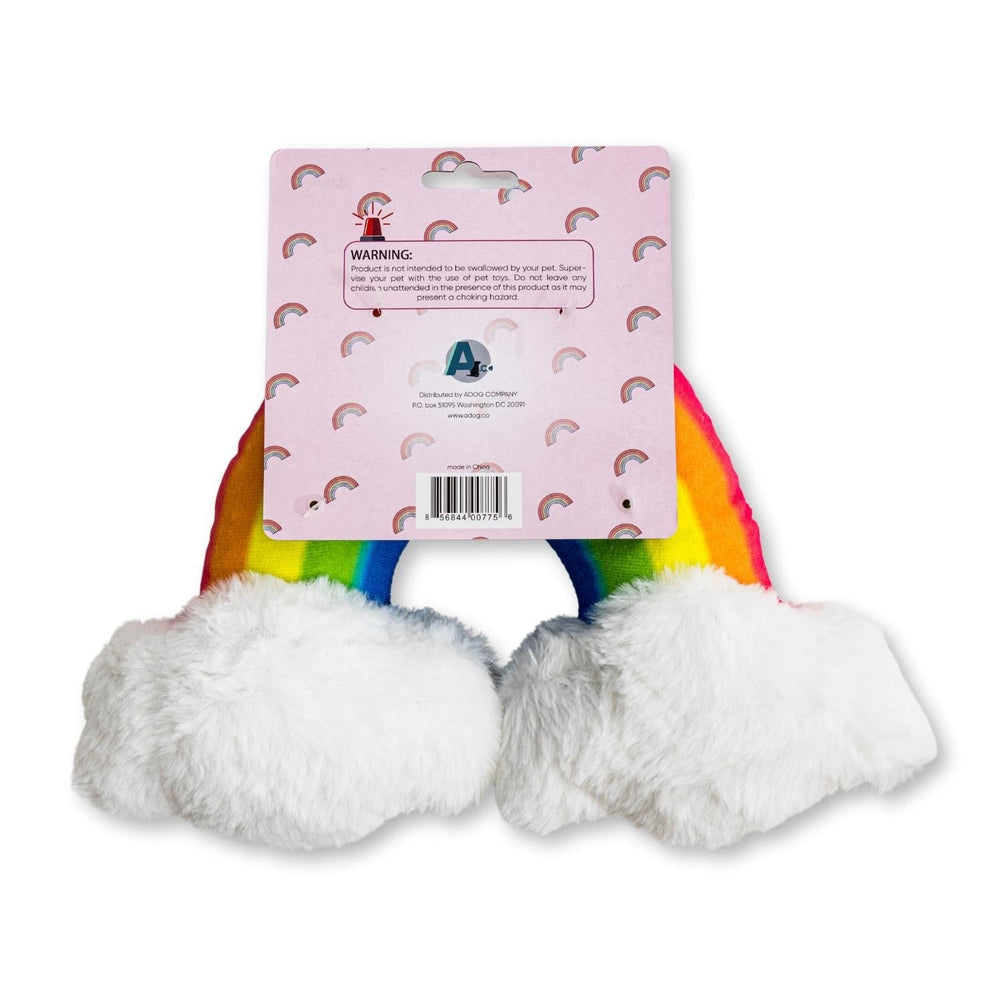 Enchanted Rainbow Magical Squeaker & Crinkle Plush Dog Toy-1