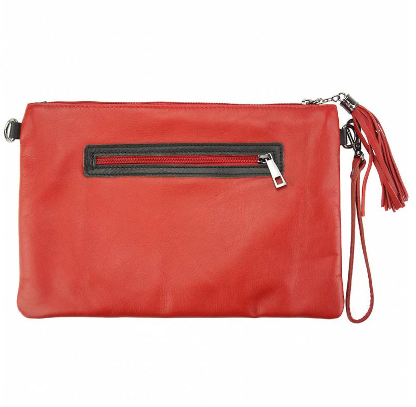 Teodora Clutch in smooth calfskin leather - Scarvesnthangs