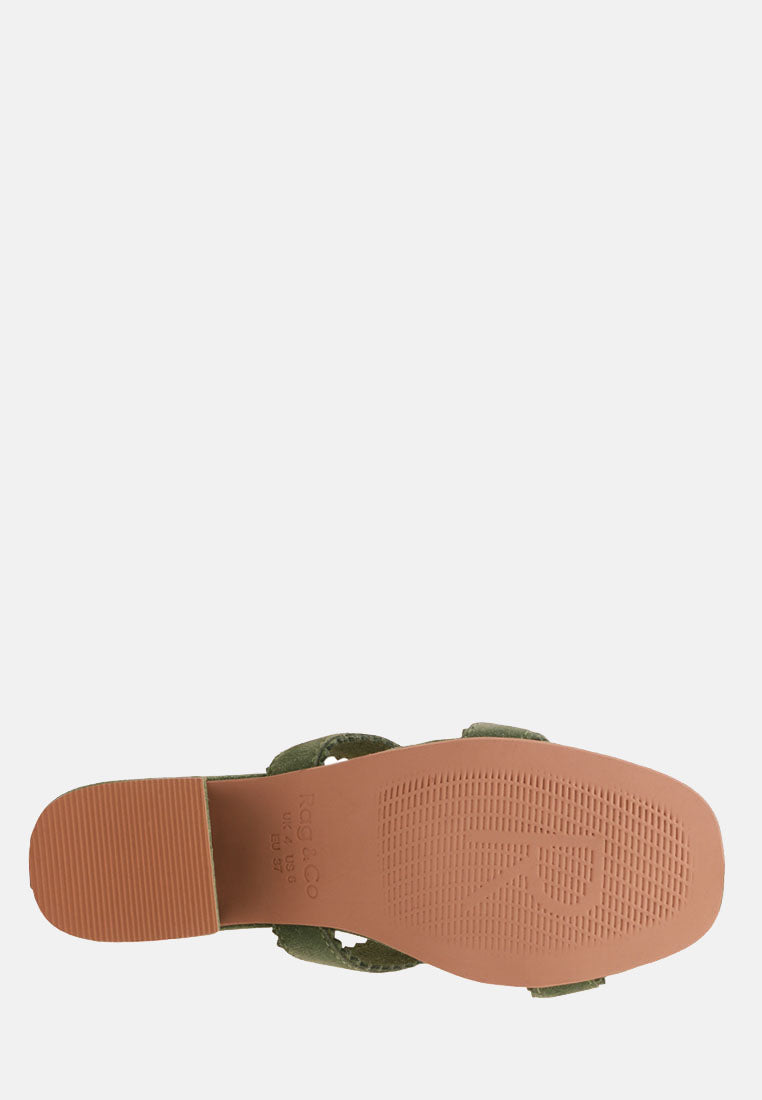 zena croc texture leather sandal-15