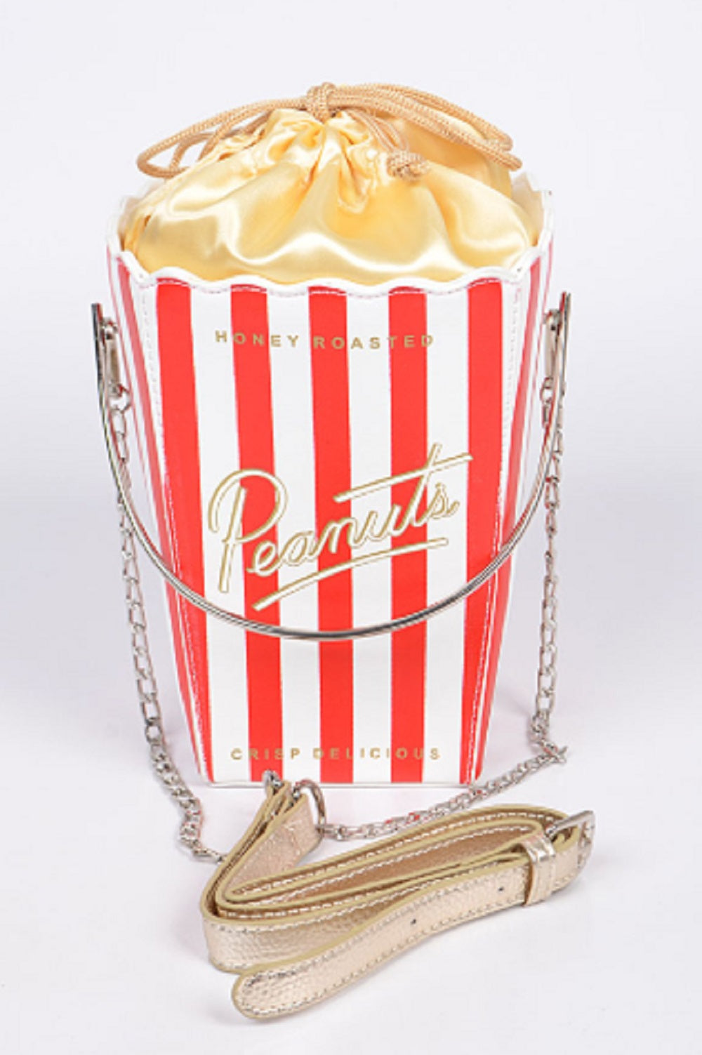 red and white clutch