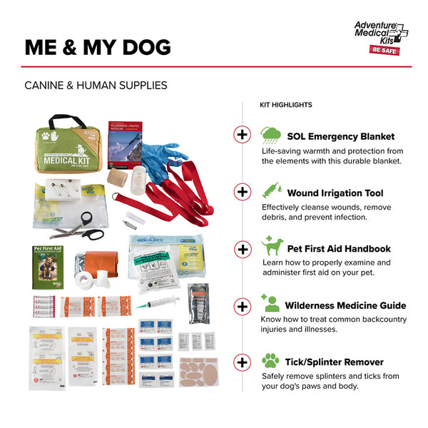 Adventure Medical Dog Series- Me & My Dog First Aid Kit - Scarvesnthangs