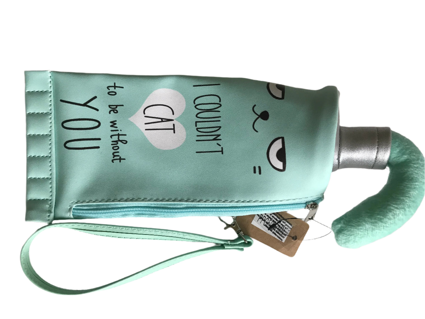 Toothpaste Tube Inspired Make up Clutch Mint - Scarvesnthangs