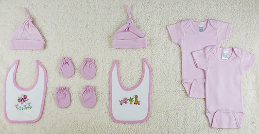 8 Pc Layette Baby Clothes Set LS_0607