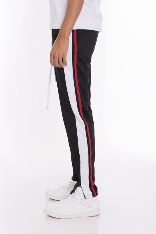 Stripped Tapered Pants