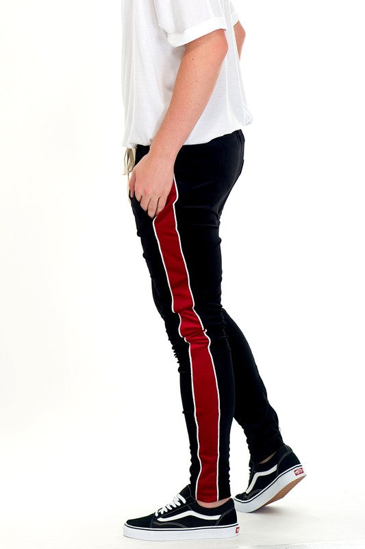 Men's Skinny Velvet Pants - Scarvesnthangs