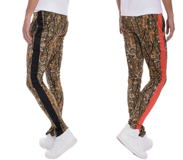 Men's Hunter Camo Track Pants - Scarvesnthangs