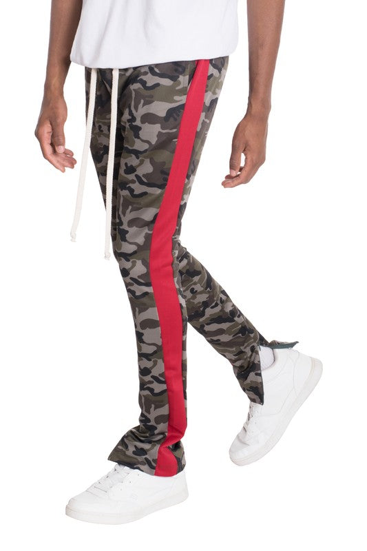 Neutral Black Camo Track Pants - Scarvesnthangs