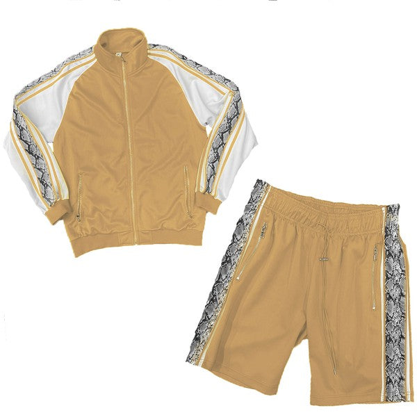 Snake Side Shorts Track Set - Scarvesnthangs