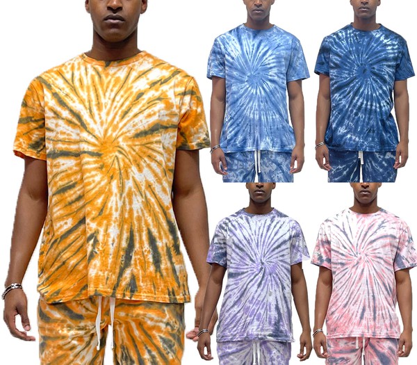 Tie & Dye Premium Cotton T-shirts - Scarvesnthangs