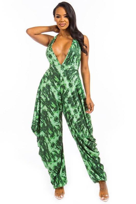 Tie Dye Jumpsuit