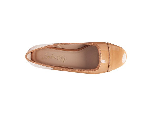 CAMELLA ROUND TOE BALLERINA FLAT SHOES - Scarvesnthangs