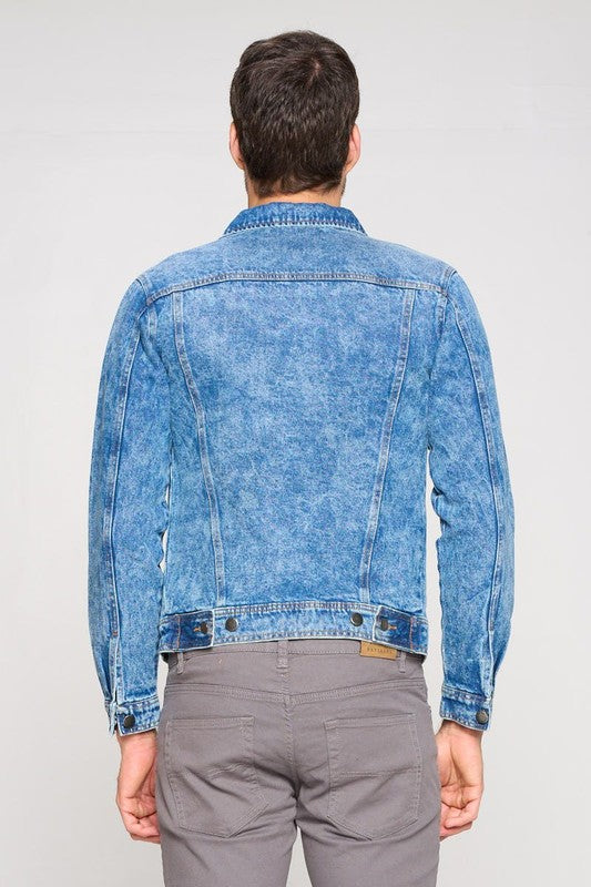 Men's Denim Jacket - Scarvesnthangs