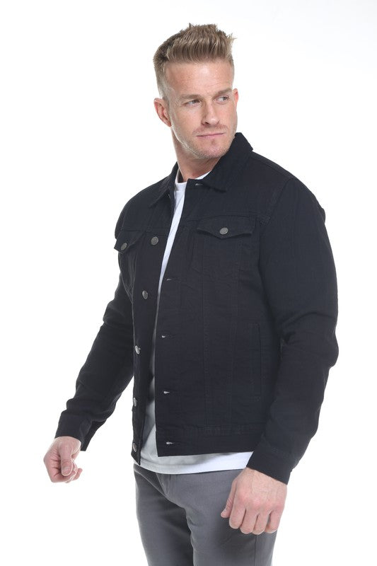 Men's Denim Jacket - Scarvesnthangs