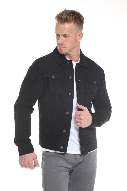 Men's Denim Jacket - Scarvesnthangs