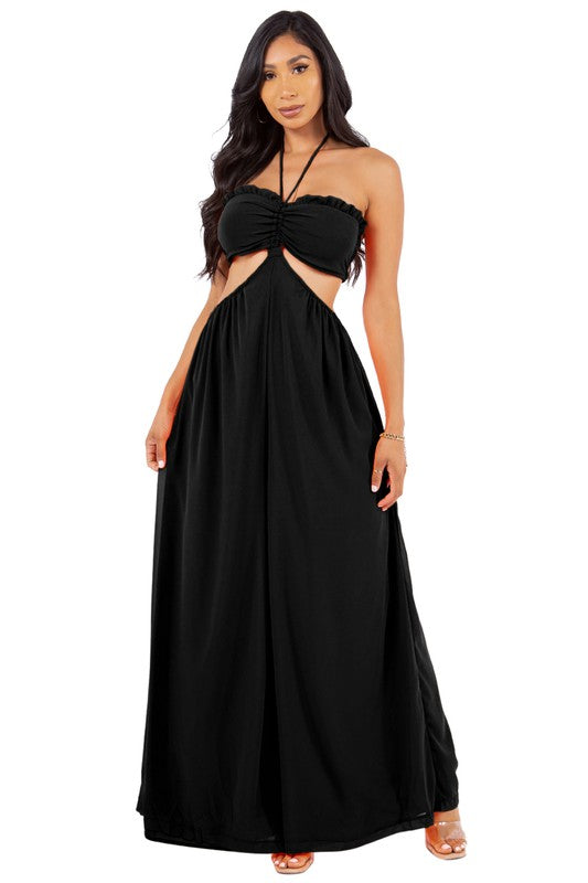 SEXY SUMMER JUMPSUIT - Black - Scarvesnthangs