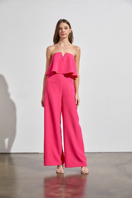 Off Shoulder Jumpsuit - Scarvesnthangs