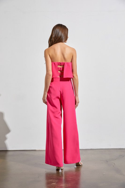 Off Shoulder Jumpsuit - Scarvesnthangs