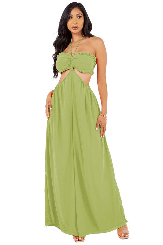 SEXY SUMMER JUMPSUIT - Green - Scarvesnthangs