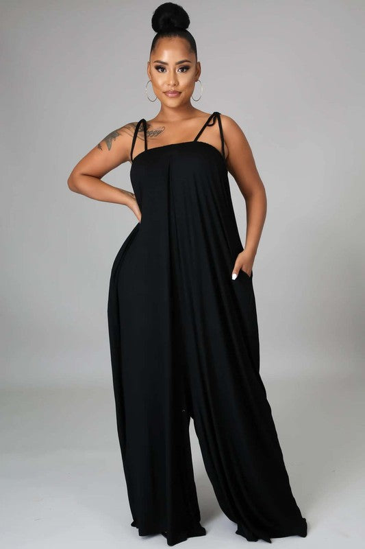 KEISHA LOVE PALAZZO JUMPSUIT - Scarvesnthangs