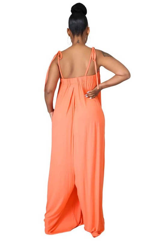 KEISHA LOVE PALAZZO JUMPSUIT - Scarvesnthangs