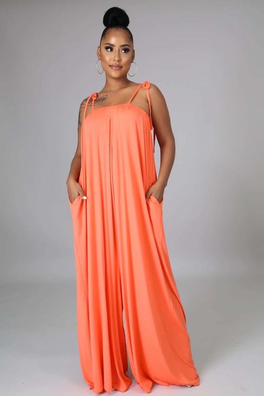 KEISHA LOVE PALAZZO JUMPSUIT - Scarvesnthangs