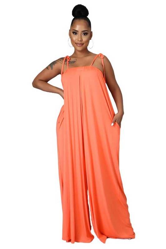 KEISHA LOVE PALAZZO JUMPSUIT - Scarvesnthangs