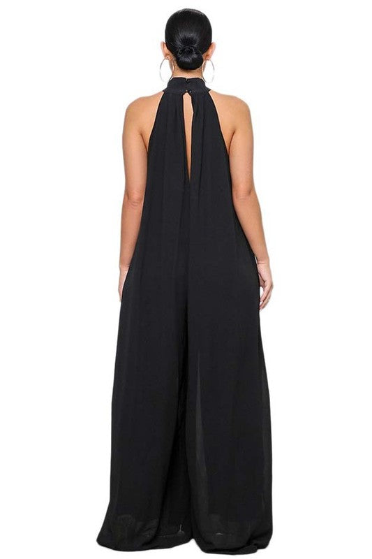 Sexy Sleeveless Summer Jumpsuit - Scarvesnthangs