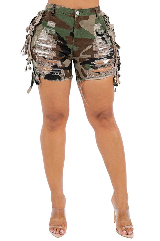 SEXY SPORT CAMOFLAGE SHORT - Scarvesnthangs