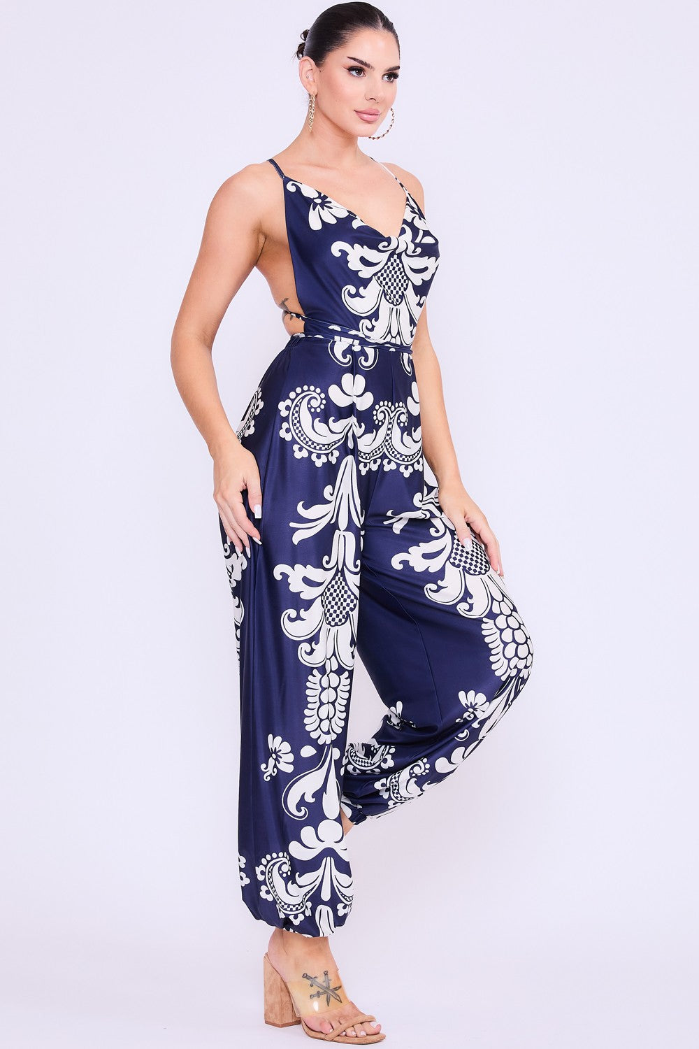 Cowl Neck Jumpsuit – Sleek, Sexy & Sophisticated One-Piece