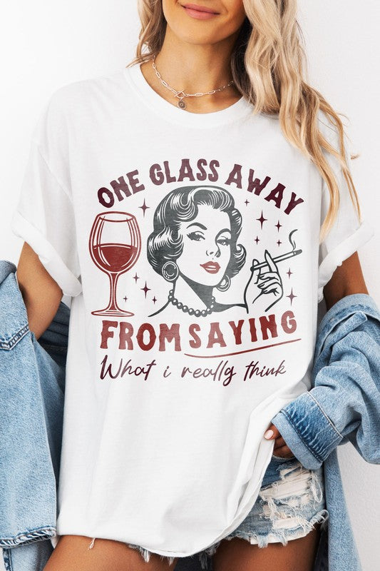 Trend Retro Housewife Humor Garment Dye Tee