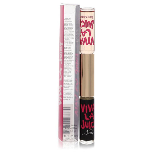 Viva La Juicy Noir by Juicy Couture Duo Mini EDP Roll On Viva La Juicy Noir+Viva La Juicy .17 oz (Women)