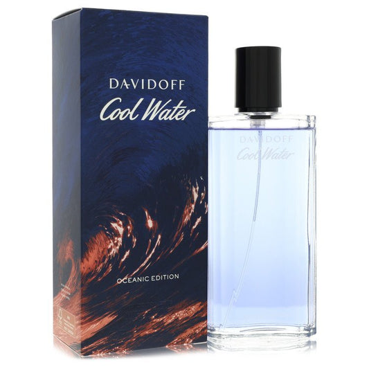 Cool Water Oceanic by Davidoff Eau De Toilette Spray 4.2 oz (Men)