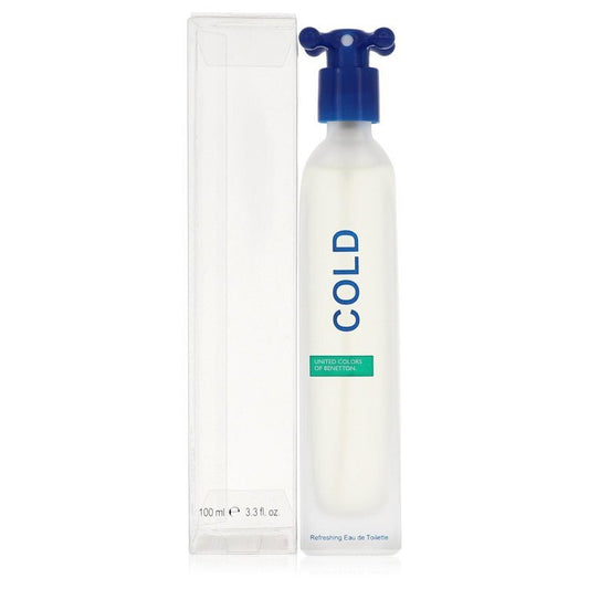 Cold by Benetton Eau De Toilette Spray 3.4 oz (Men)