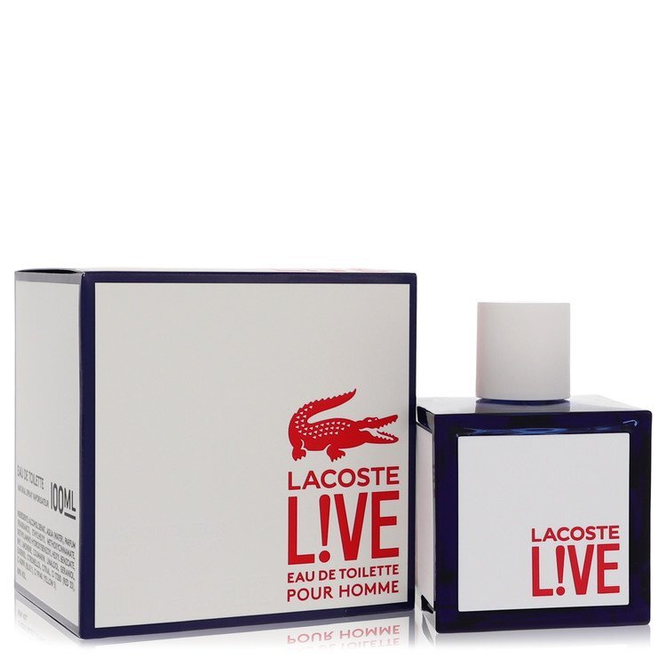 Lacoste Live by Lacoste Eau De Toilette Spray 3.4 oz (Men)