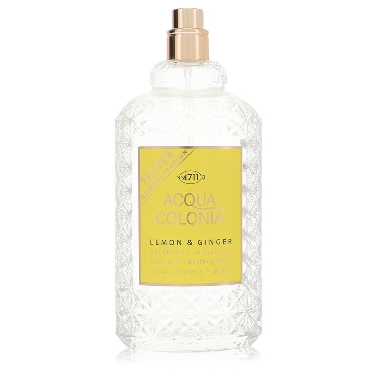 4711 ACQUA COLONIA Lemon & Ginger by 4711 Eau De Cologne Spray (Unisex Tester) 5.7 oz (Women)