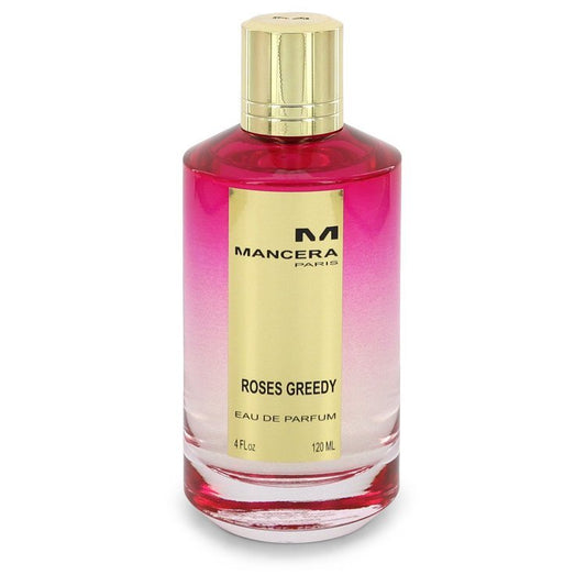 Mancera Roses Greedy by Mancera Eau De Parfum Spray (Unisex unboxed) 4 oz (Women)