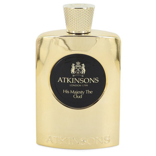 His Majesty The Oud by Atkinsons Eau De Parfum Spray (unboxed) 3.3 oz (Men)