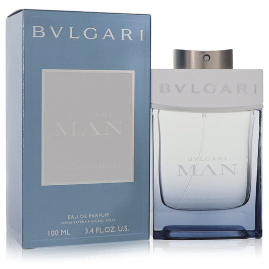 Bvlgari Man Glacial Essence by Bvlgari Eau De Parfum Spray (unboxed) 2 oz (Men)