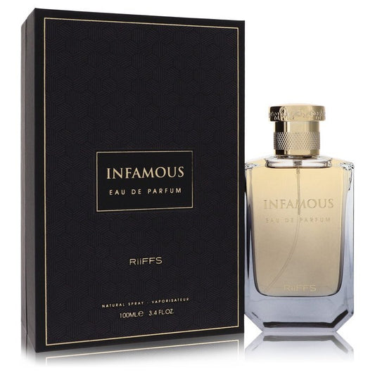 Riiffs Infamous by Riiffs Eau De Parfum Spray 3.4 oz (Men)