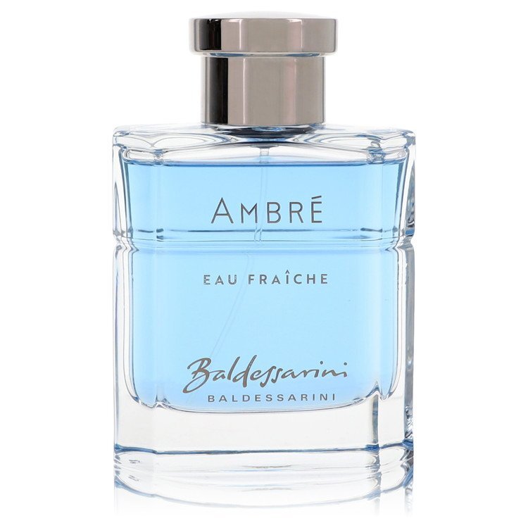 Baldessarini Ambre Eau Fraiche by Hugo Boss Eau De Toilette Spray (Unboxed) 3 oz (Men)