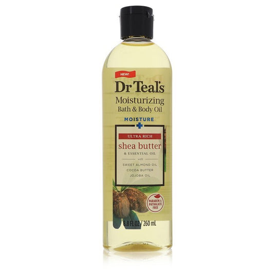 Dr Teal's Moisturizing Bath & Body Oil by Dr Teal's Ultra Rich Shea Butter with Essential Oils Jojoba Oil Sweet Almond Oil and Cocoa Butter 8.8 oz (Women)