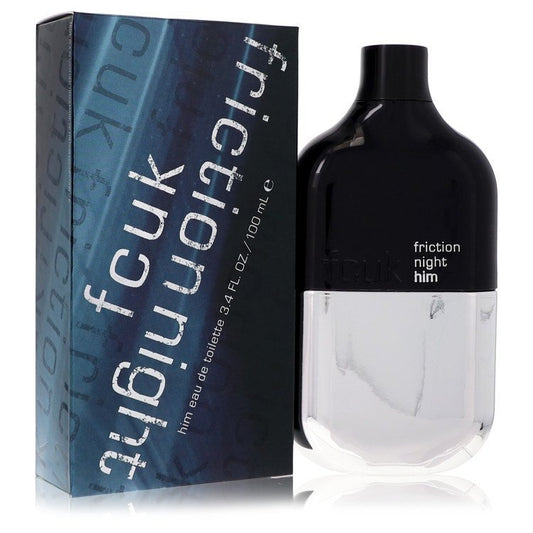 FCUK Friction Night by French Connection Eau De Toilette Spray (Unboxed) 3.4 oz (Men)