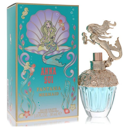 Anna Sui Fantasia Mermaid by Anna Sui Eau De Toilette Spray 1 oz (Women)